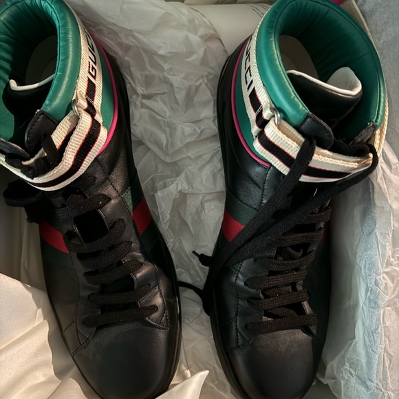 Gucci Ace high top size 10.5 - Picture 2 of 8